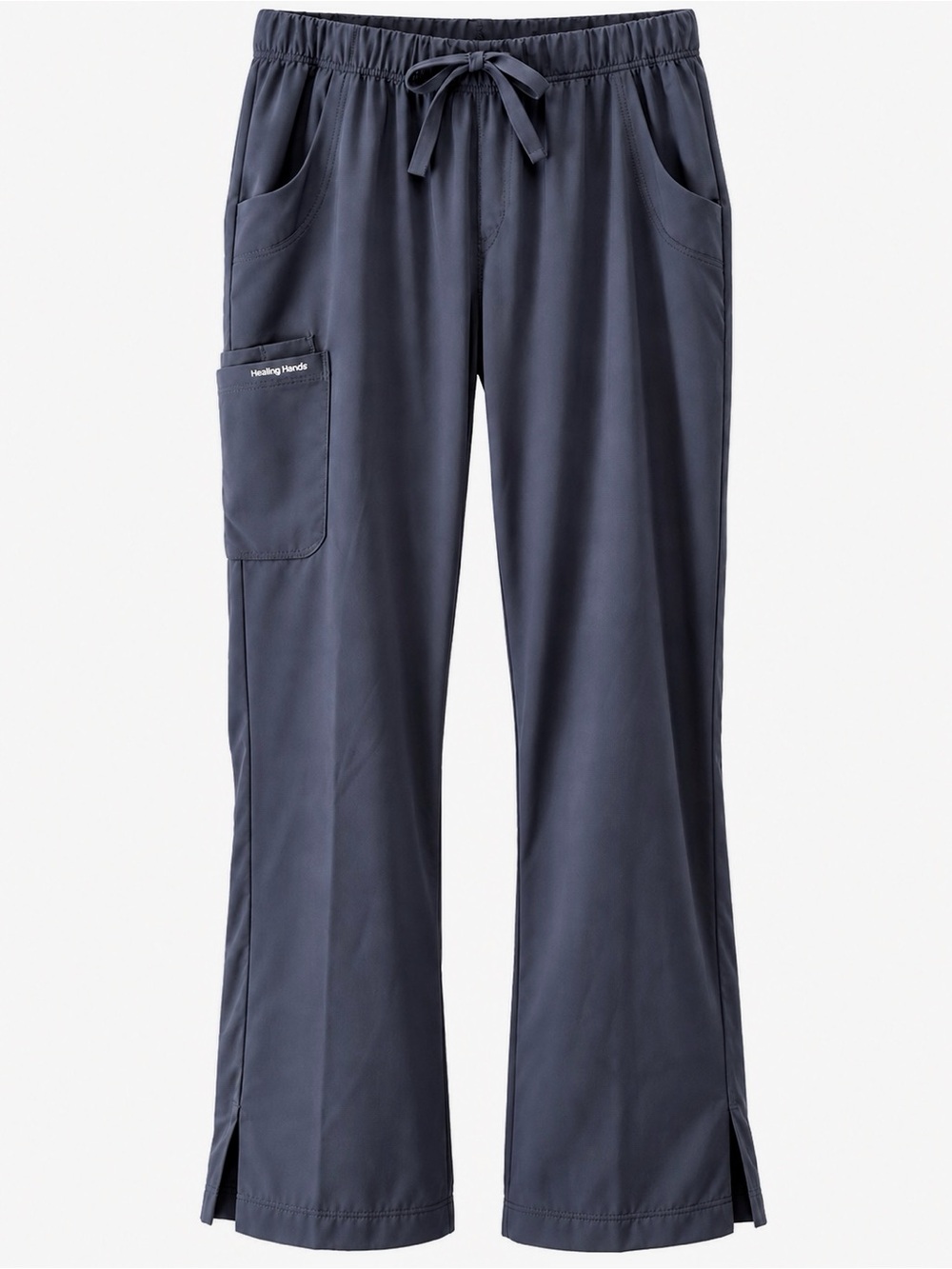 Healing Hands Women’s Pewter Charcoal Gray Drawstring Scrub Pants